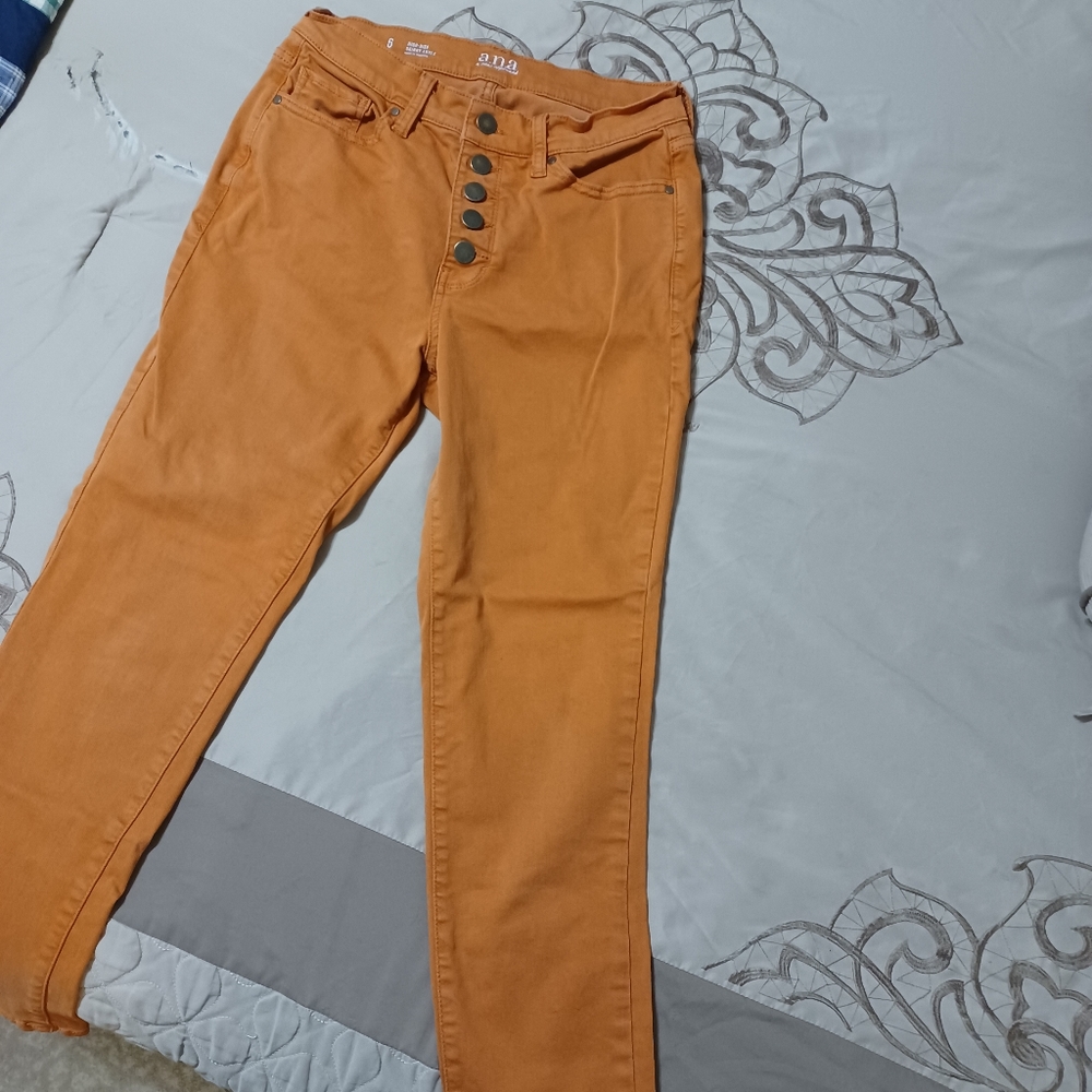 Skinny colored jeans